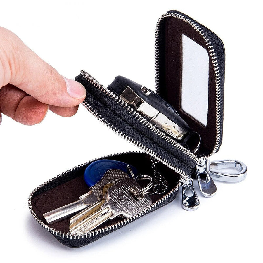 Elegant Car Key Leather Case Wallet - Image 4