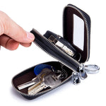 Elegant Car Key Leather Case Wallet