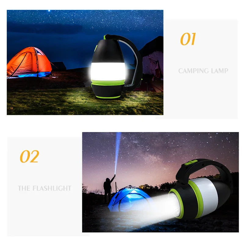 3in1 LED Outdoor Lantern Camping Lamp - Image 4