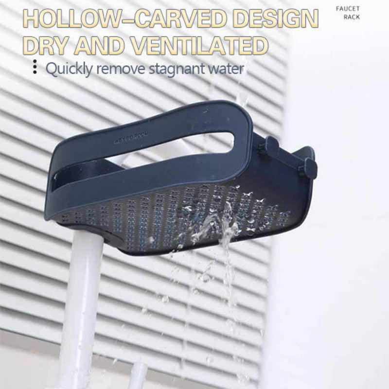 2in1 Sponge Holder Sink Organizer Rack - Image 2