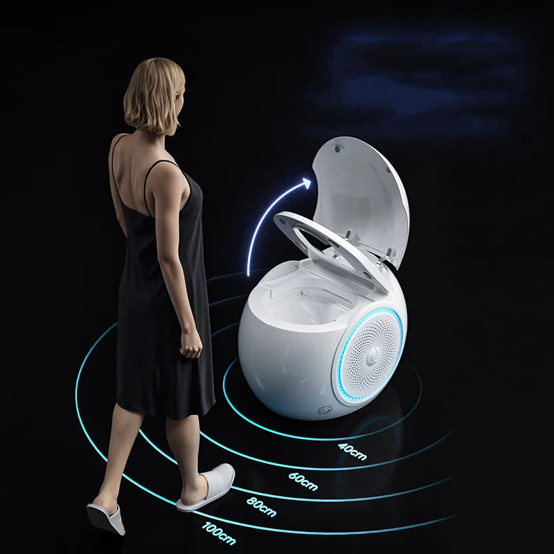 Space Capsule Smart Spherical Self-Cleaning Toilet - Image 5