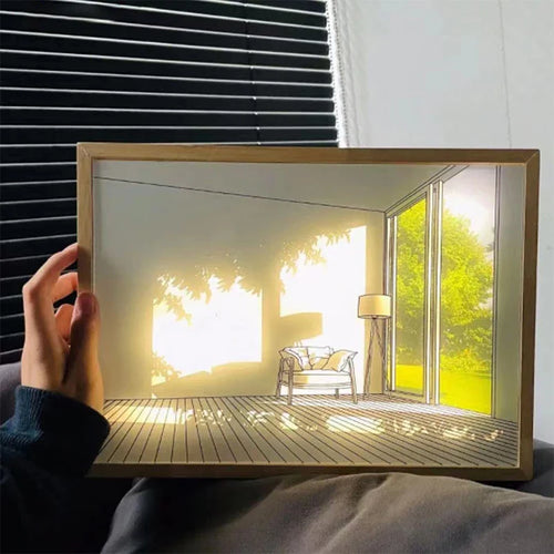Luminous Decorative Dimmable Artsy Led Light Painting - Image 0