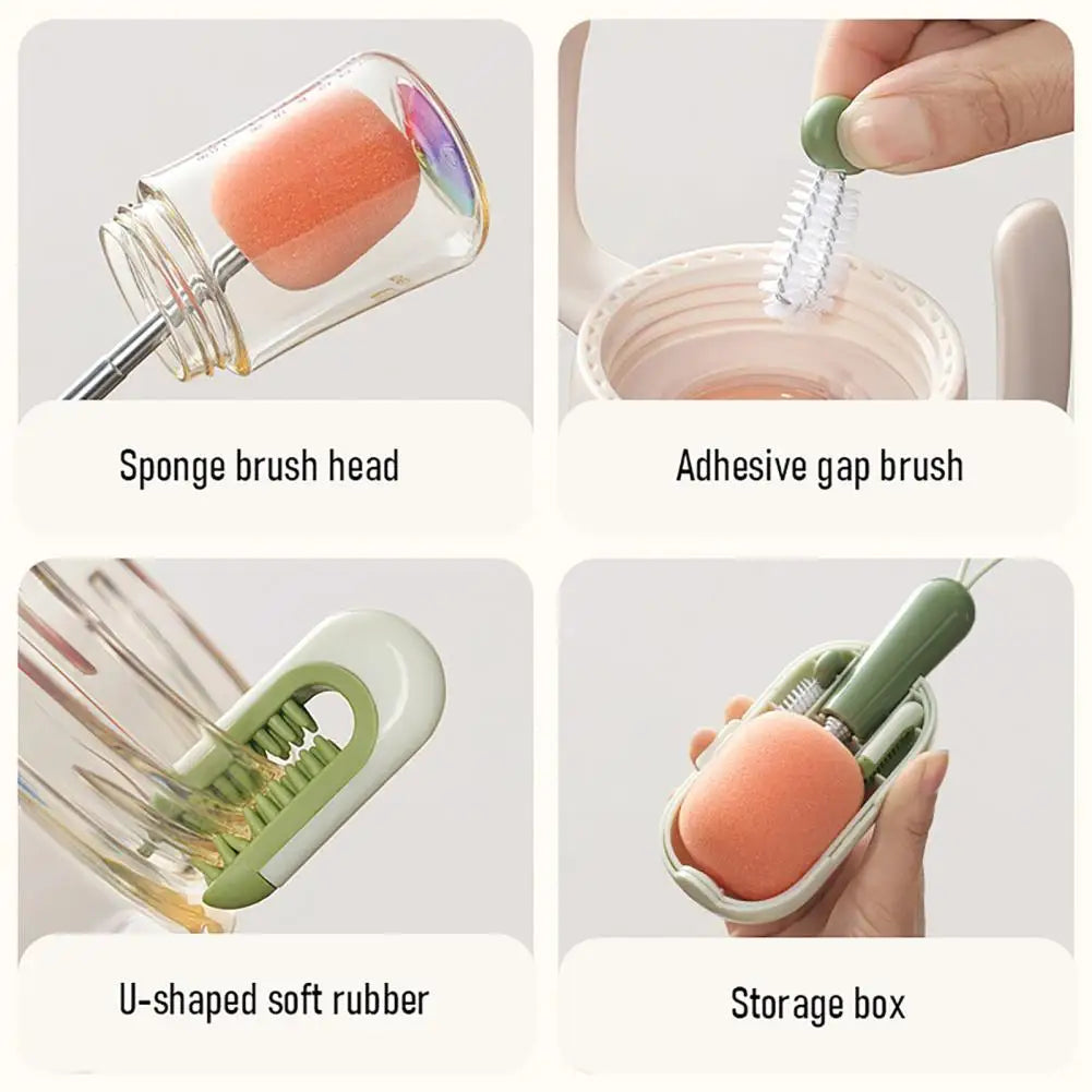 3in1 Telescopic Cup Cleaning Brush Set - Image 3