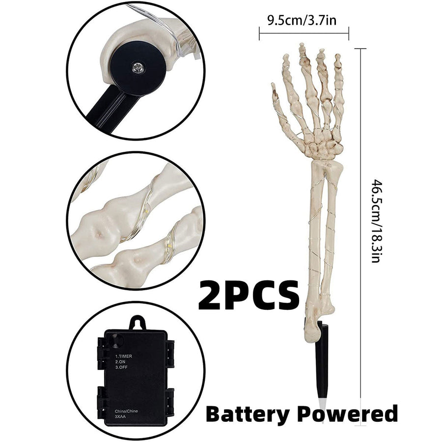 Skeleton Arm Solar Outdoor Lights - Image 6