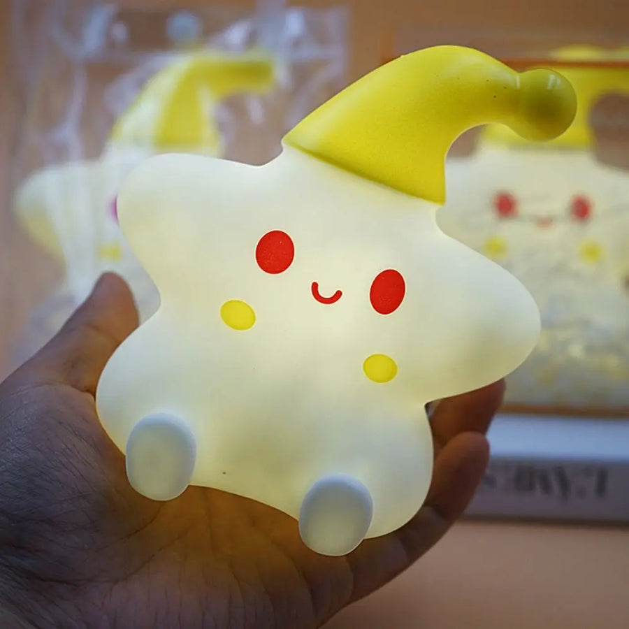 Happy Little Star LED Silicone Night Lamp - Image 6