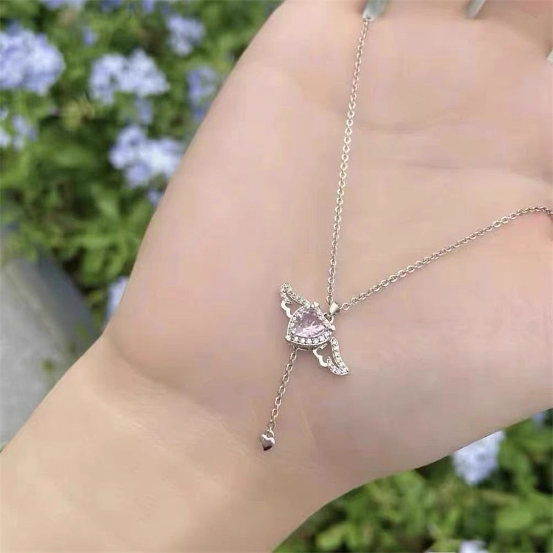 Cupid's Heart of Love Necklace - Image 4