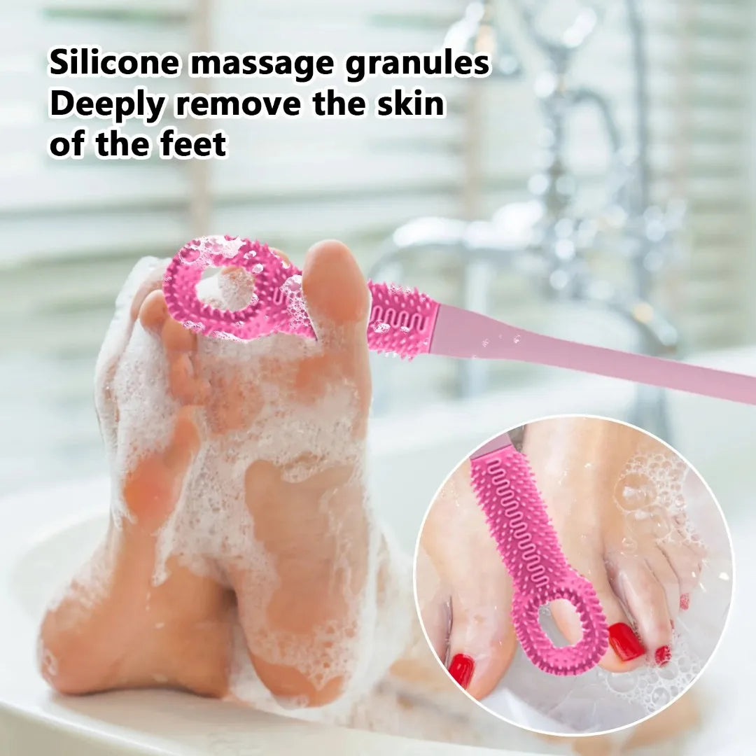 Soft Silicone Foot Spa Long Cleaning Brush - Image 3