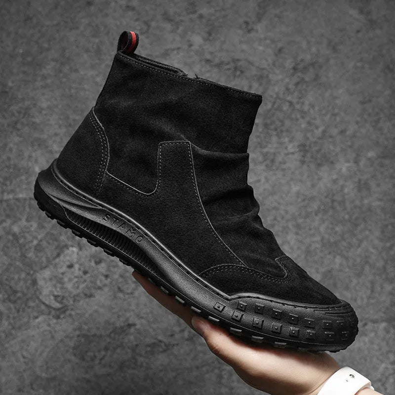 Motorcycle Weather-Resistant Slip-On Boots - Image 5