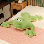 Jumbo Huggable Giant Green Frog Plush Toy