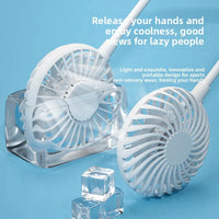 Adjustable Hands-Free Neck Cooling Fan - Image 3