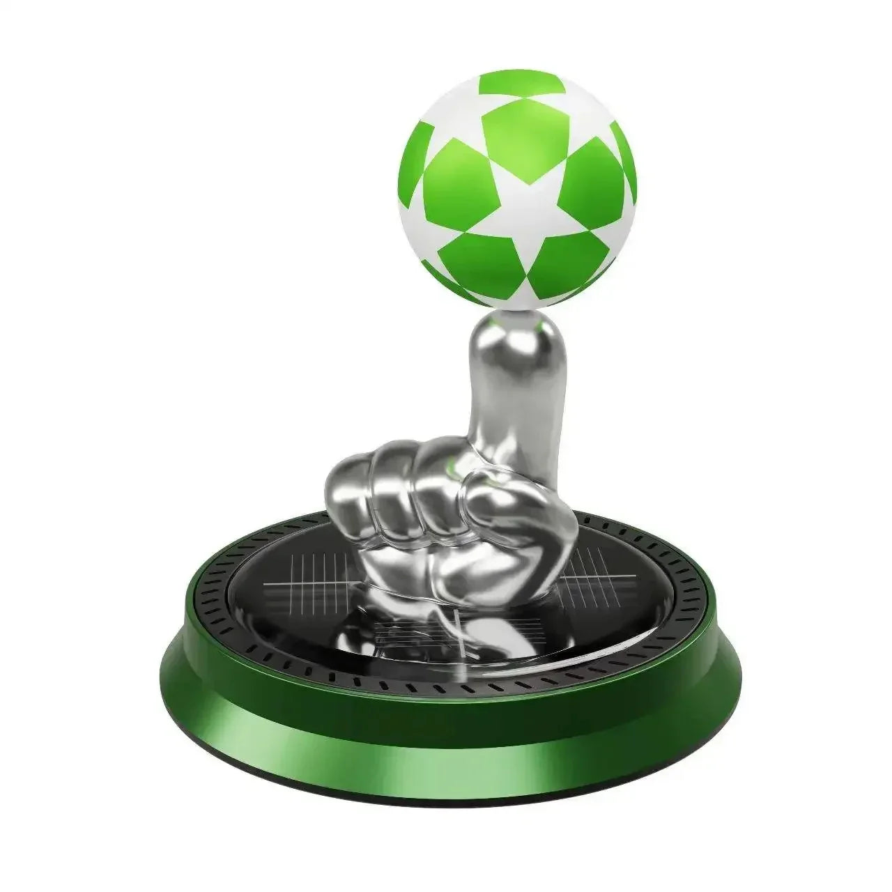 Solar Soccer Ball Spin Auto Aroma Freshener - Image 7