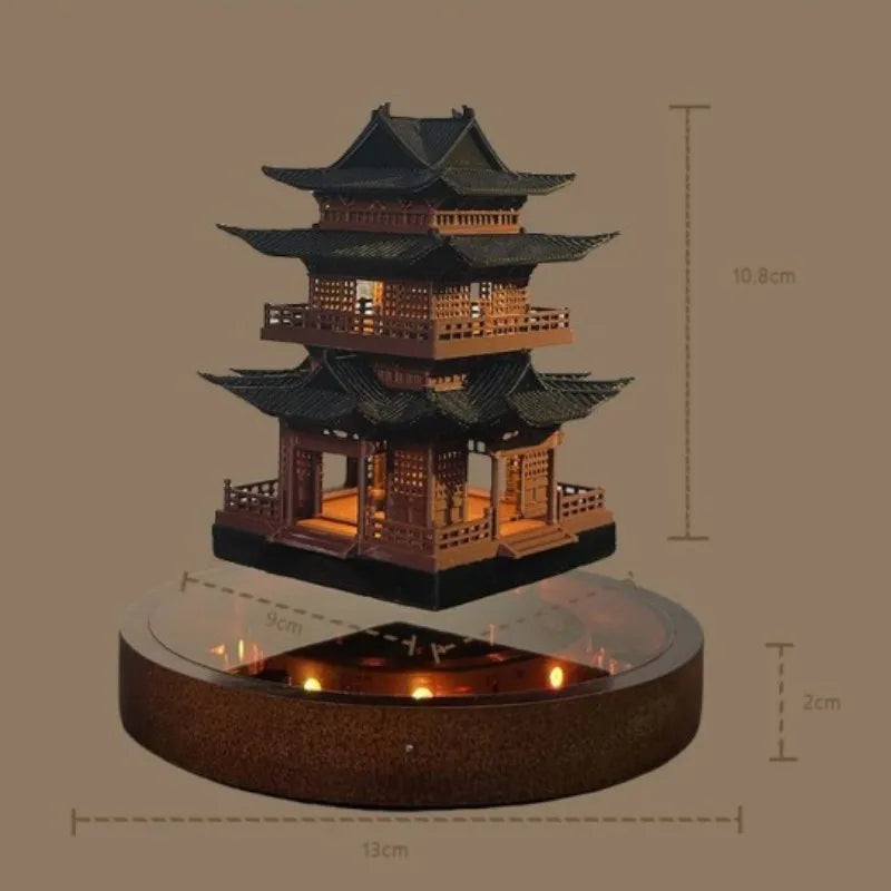 Levitating Pagoda Architectural Desk Decor - Image 5