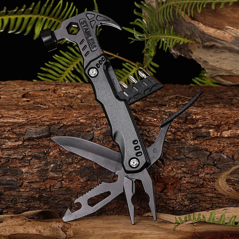 Premium Stainless Steel Compact Outdoor Helper Tool · Mavigadget