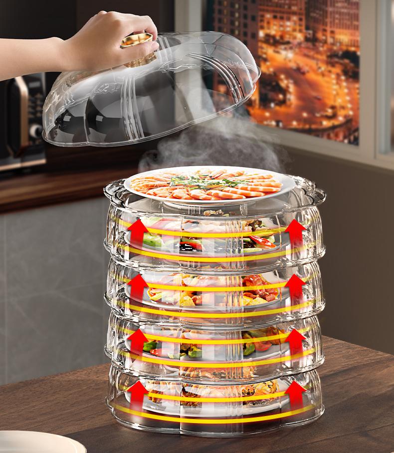 Heat Protector Stackable Food Cover - Image 2