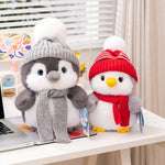 Cozy Winter Penguin Plushie Toy