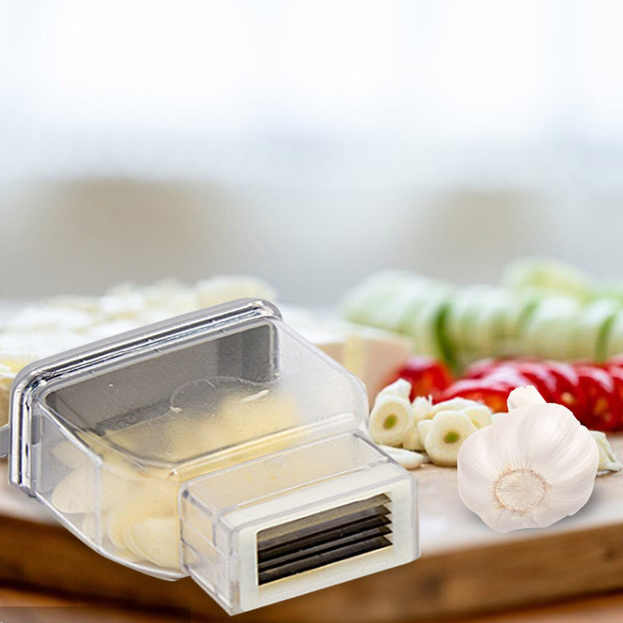 Stainless Steel Manual Garlic Slicer - Image 6