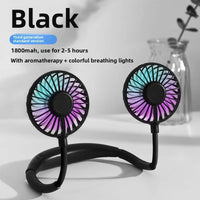 Adjustable Hands-Free Neck Cooling Fan - Image 4