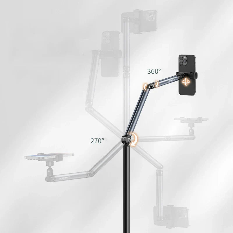 Multi-Angle Floor Flexible Stable Telescopic Stand