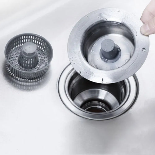 Clean Sink Stainless Steel Odor-Control Strainer - Image 0