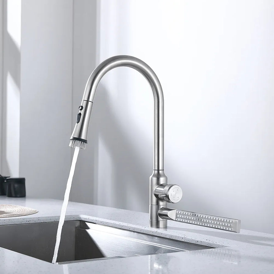 Next Level Rainfall Pull Out Waterfall Kitchen Faucet - Image 5