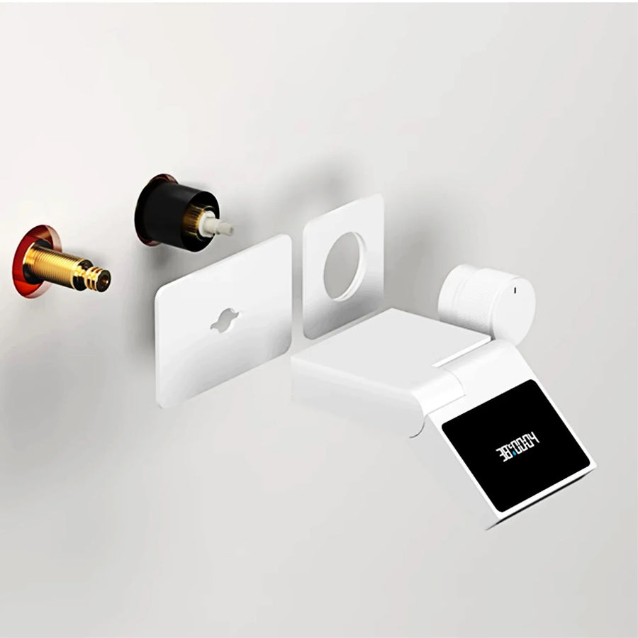 Intelligent Luxury Hidden Handle LED Digital Bathroom Faucet - Image 6