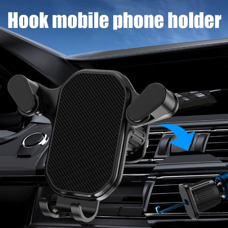 Universal Air Vent Rotating Car Phone Holder - Image 1