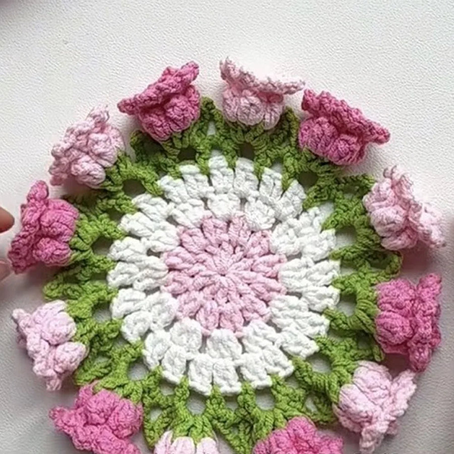 Handcrafted Convertible Yarn Rose Bouquet - Image 11
