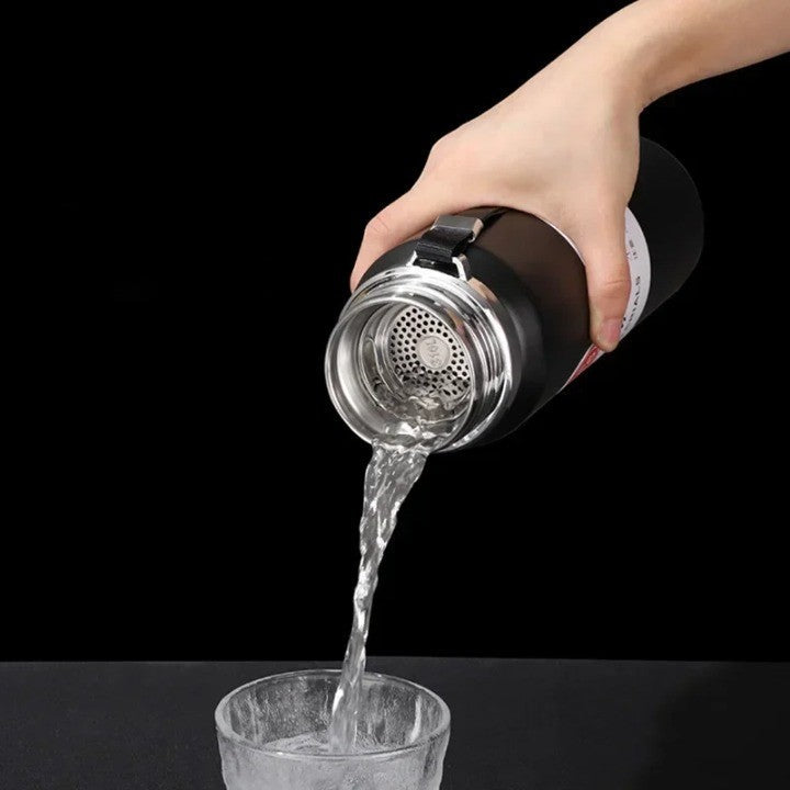 Stainless Steel Tea Maker Digital Temperature Thermos - Image 1