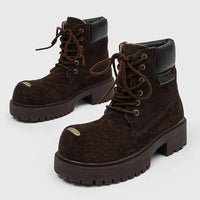 Mossy Green Anti-Slip Combat Boots - Image 8