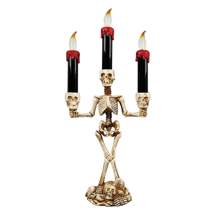 Scary Skeleton Halloween Candle Lights - Image 8