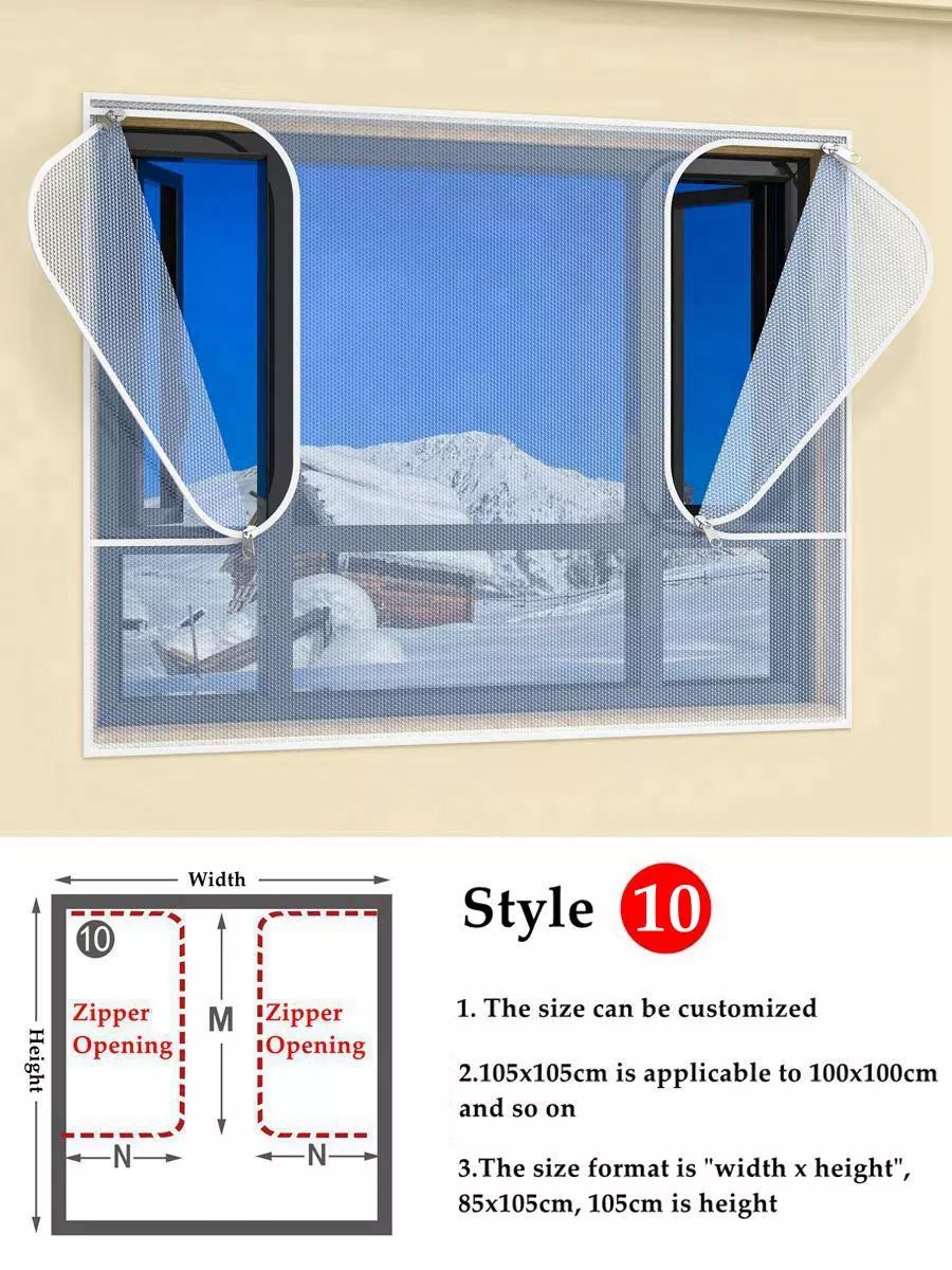 Winter Wrap Double Layer Windproof Self-Adhesive Zipper Film