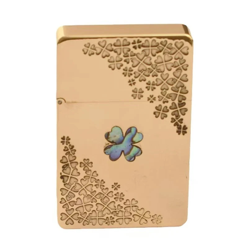 Classic Vintage Brass Windproof Lighter - Image 7