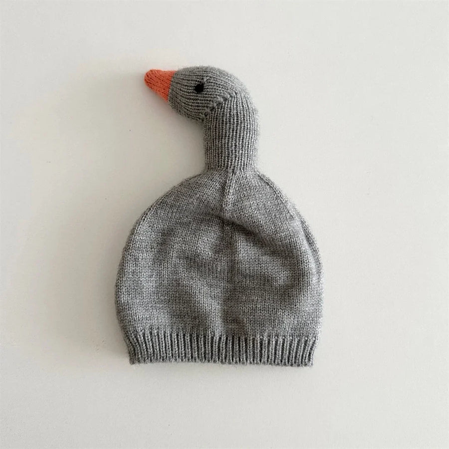 Bonnet d'hiver en tricot tête de poulet