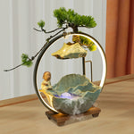 Waterfall Fortune LED Incense Burner Zen Decor