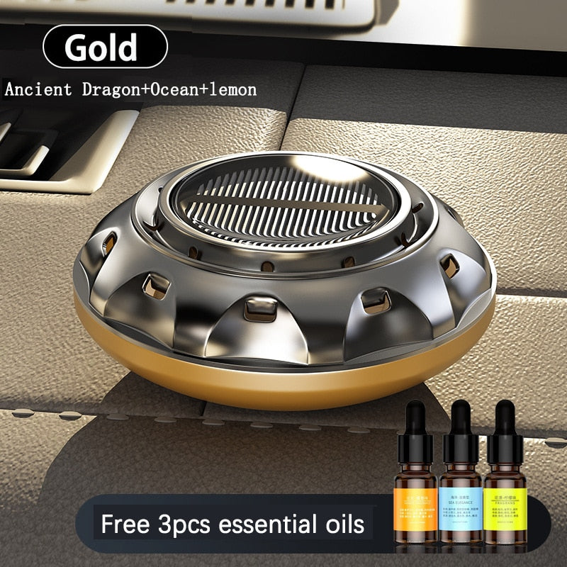 Solar Power UFO Car Air Freshener - Image 6