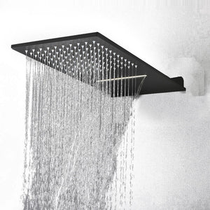 Stainless Steel Waterfall Luxury Ultra Thin Shower Head - Image 0