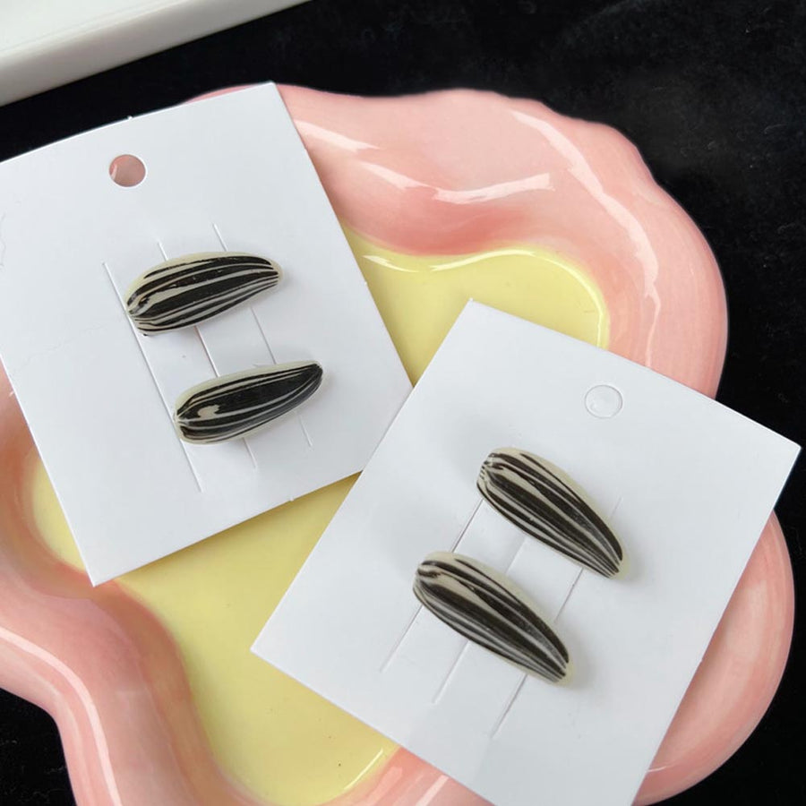 Sunflower Seed Hair Clips - Image 5