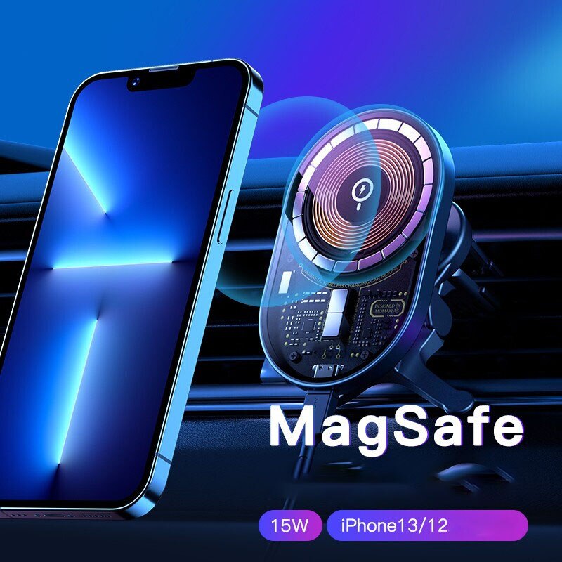 Transparent Car Wireless Magnetic Phone Charger - Image 5