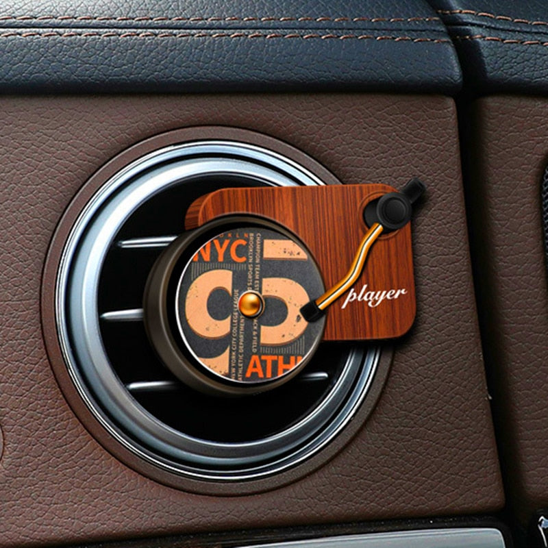 Record Player Car Air Freshener