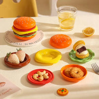 Stackable Hamburger Multi-Layer Plate Set - Image 1