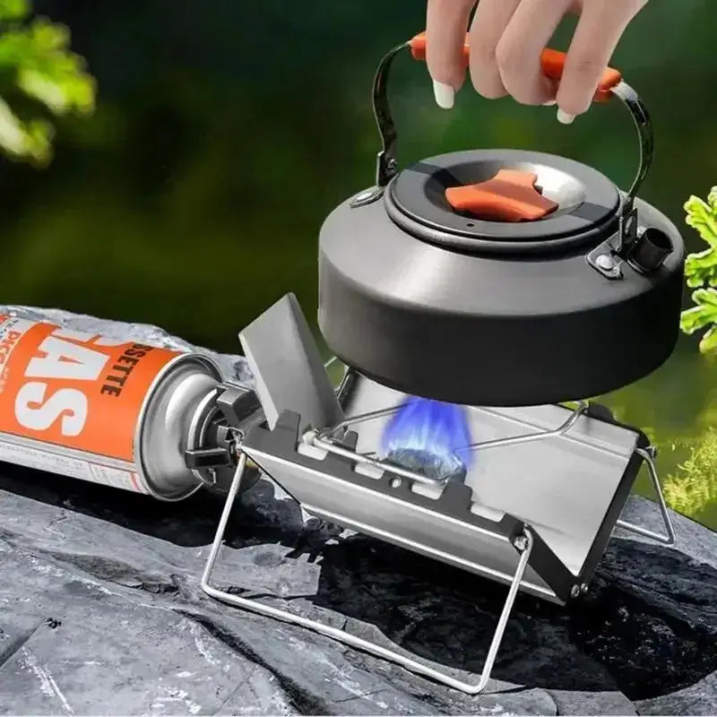 Ultralight Collapsible Outdoor Cooking Gas Burner - Image 1