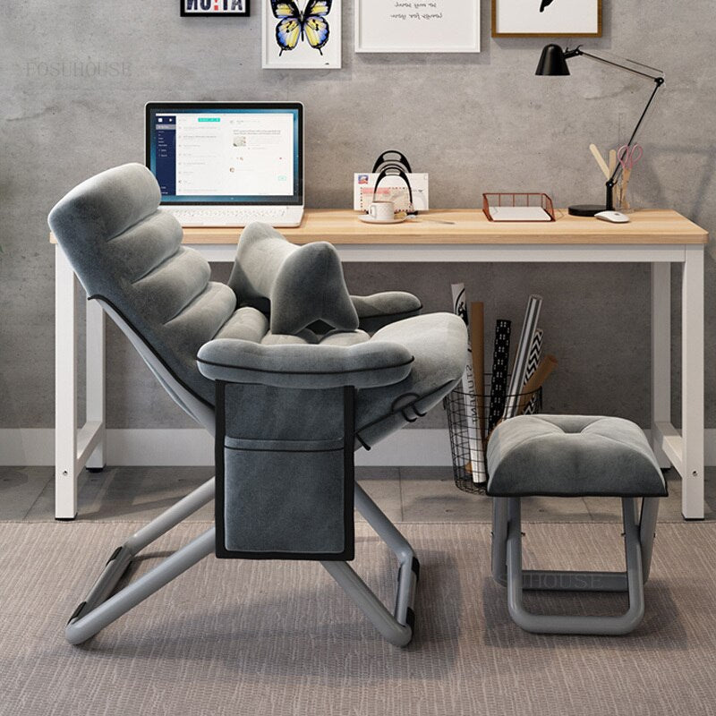 Modern Simple Home Foldable Lounge Chair - Image 1
