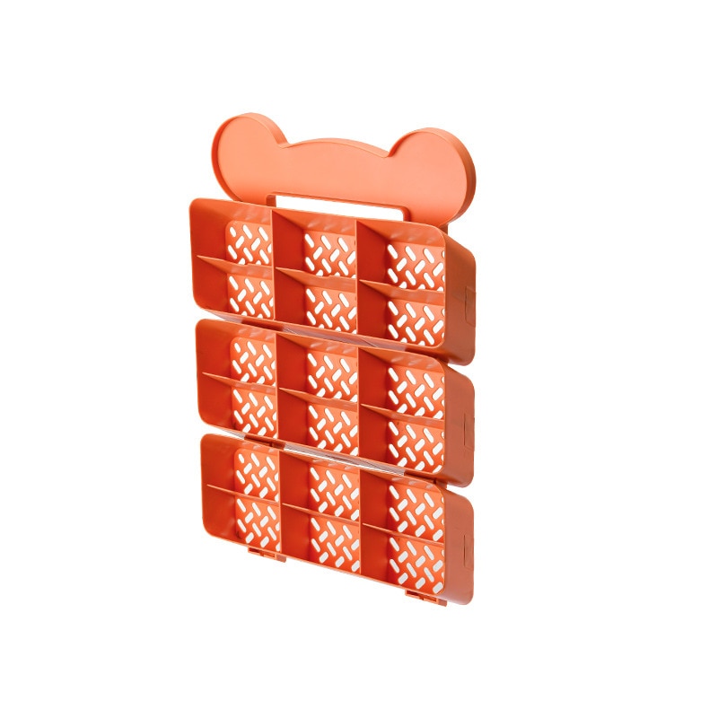 Self-Adhesive Stackable Wall Cloth Organizer Shelf - Image 7