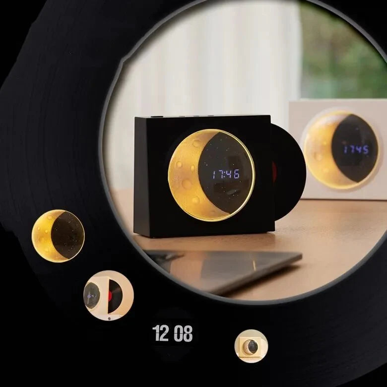 Lunar Tune Wireless Speaker Clock - Image 1