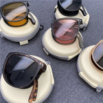 Anti-UV Foldable Fashion Flex Clear Vision Sunglasses