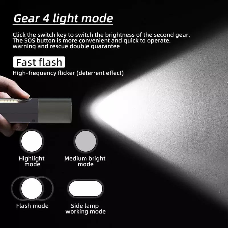 Powerful Waterproof Outdoor Safe Flashlight - Image 6