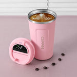 LED Temperature Display Smart Thermos Coffee Mug