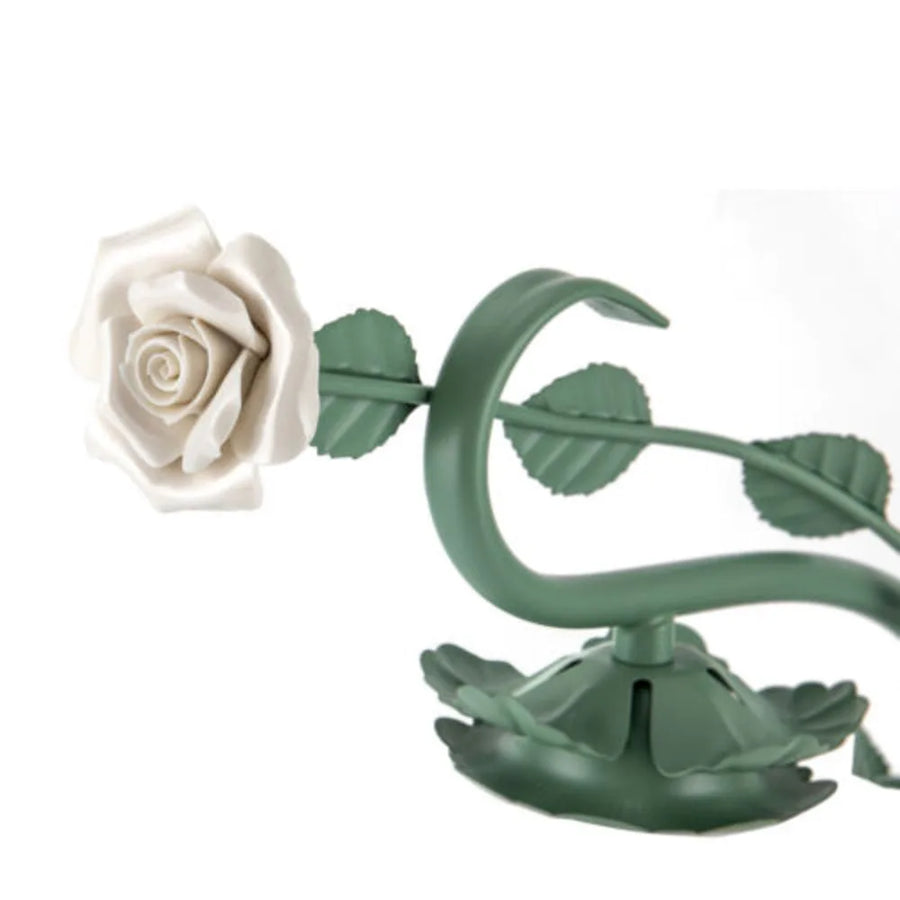 Artistic Nature-Themed Flower Desk Lamp - Image 9
