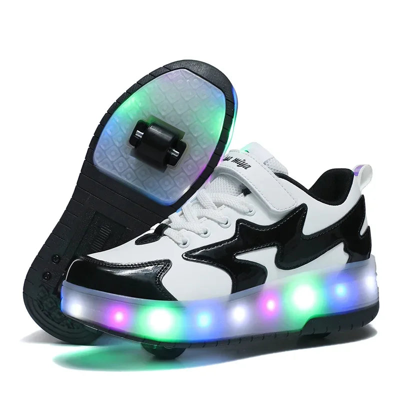 2-Wheel Ultra Roller Skate Shoes