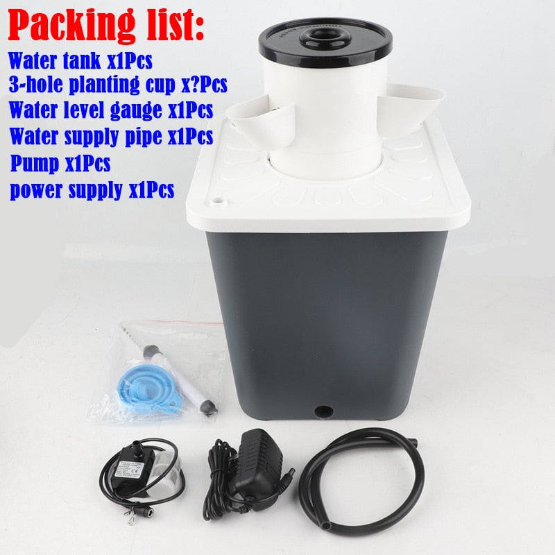 Green Life Vertical Hydroponic Home Gardening Kit - Image 4